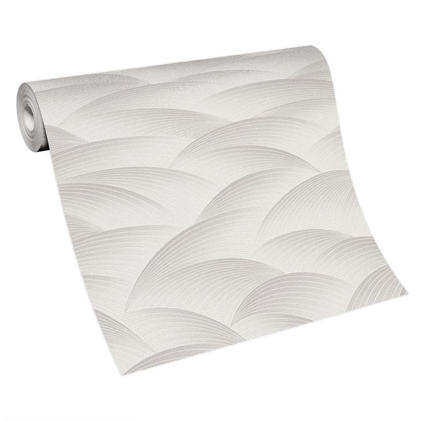 Korrugerad tapet, mönstrad tapet Fashion for Walls 4 av Guido Maria Kretschmer beige