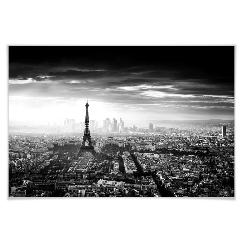 Poster - Marx - Paris dans le brouillard