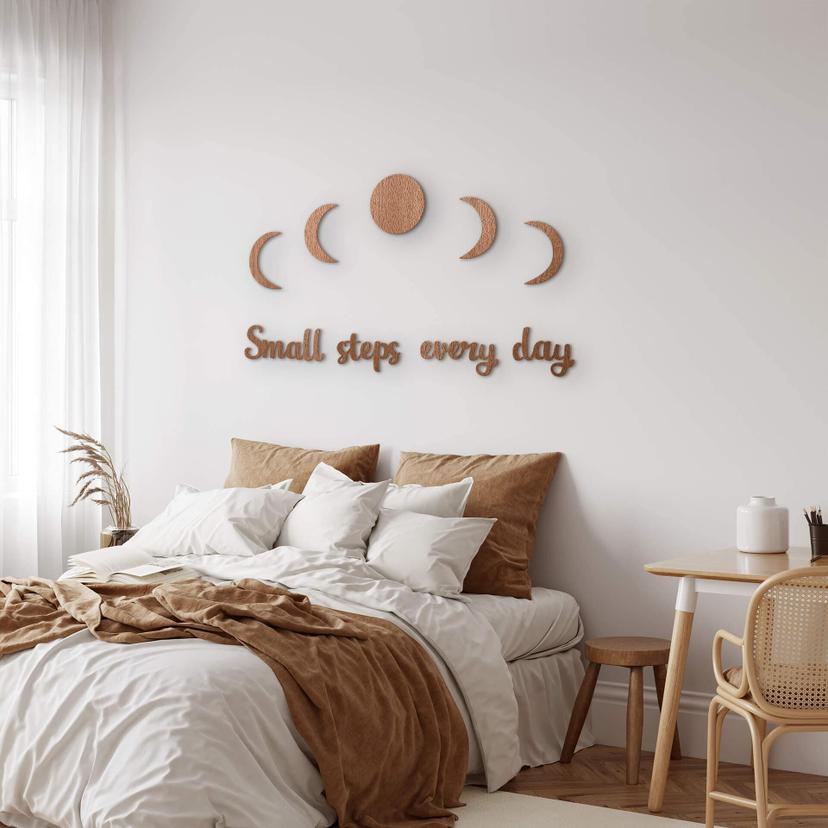 Decoro in legno - Small steps every day