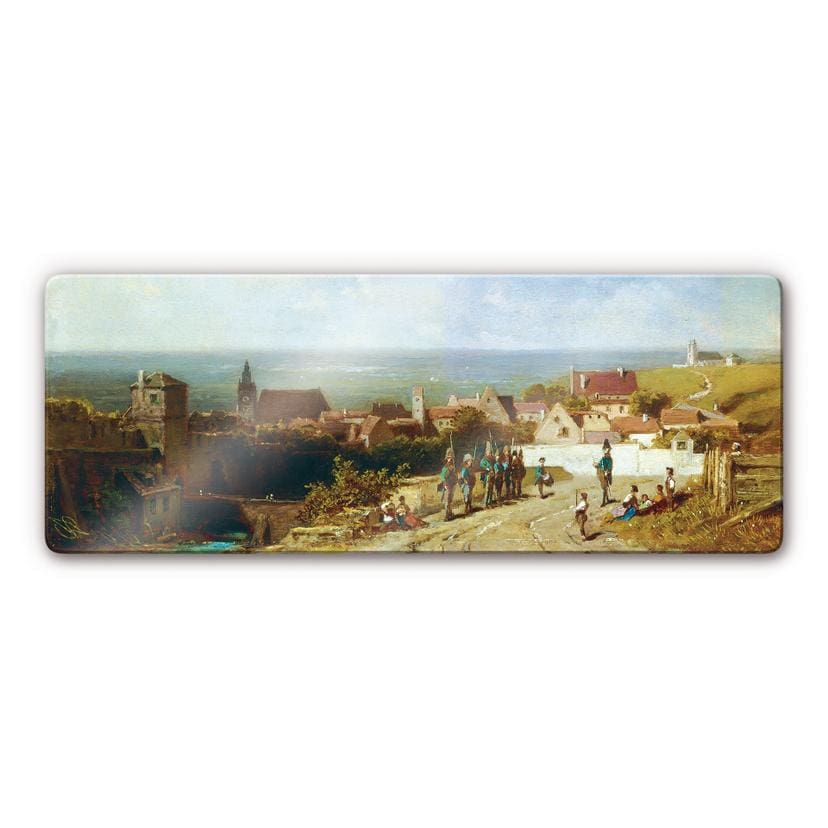 Tableau en verre - Spitzweg - Vieille ville