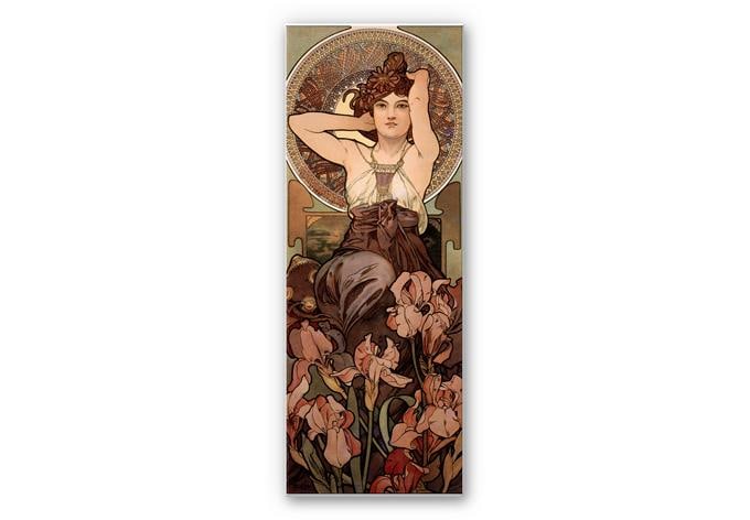 Tableau Forex - Mucha - Pierre précieuses : améthyste