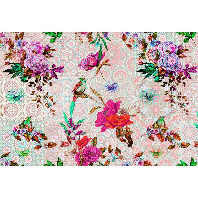 Livingwalls Fotomurale Walls by Patel mosaic garden 2