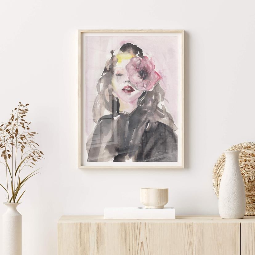 Poster Verbaan - Ansikte som en melodi