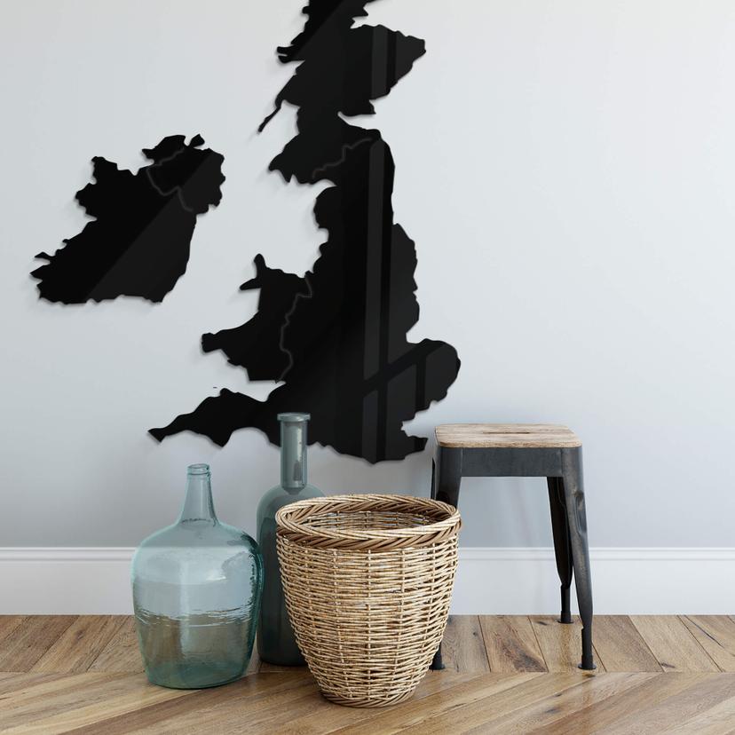Akryldeko - Kort over United Kingdom