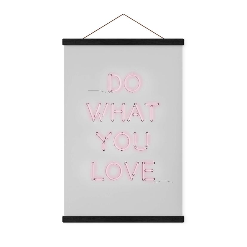 Tekstil plakat The Miuus Studio - Do what you love
