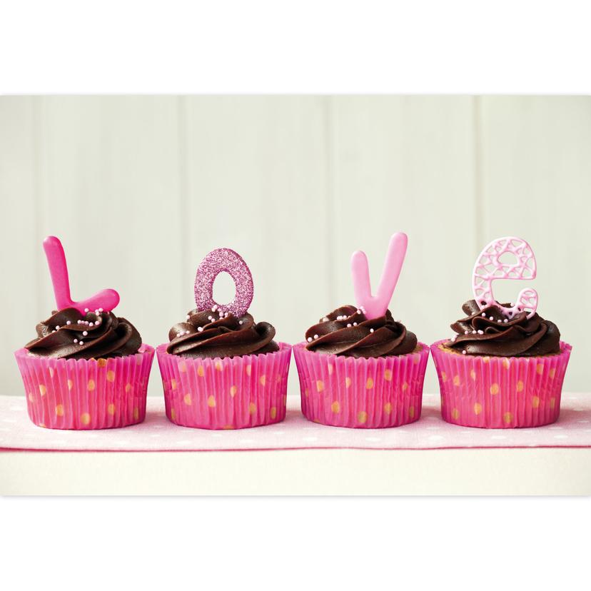 Fotomural Lovely Cupcakes - 384x260 cm
