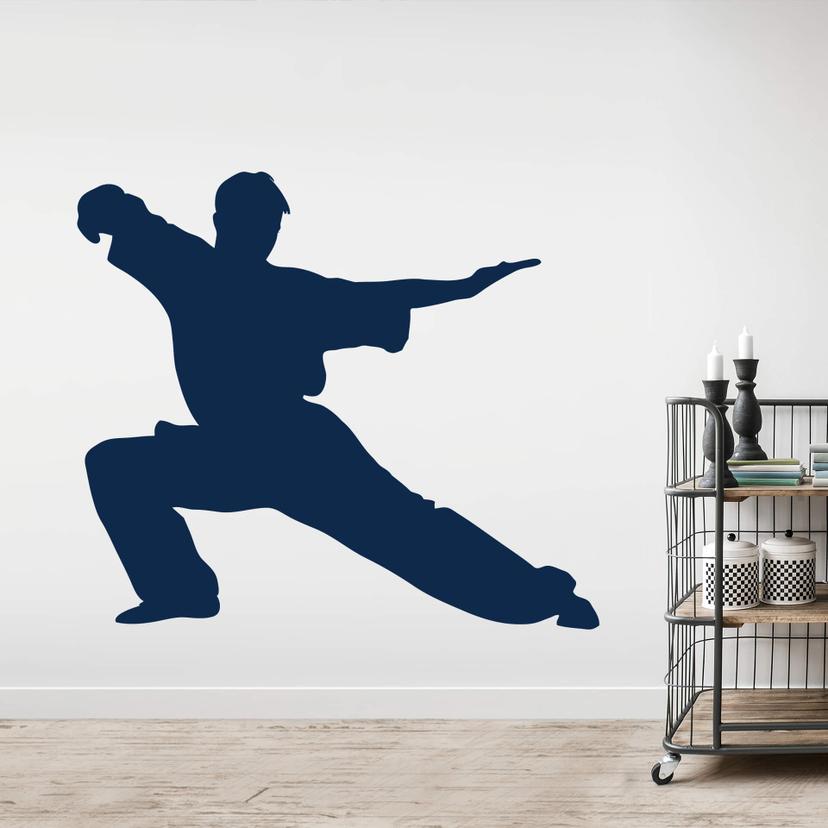 Muursticker Martial Arts 07