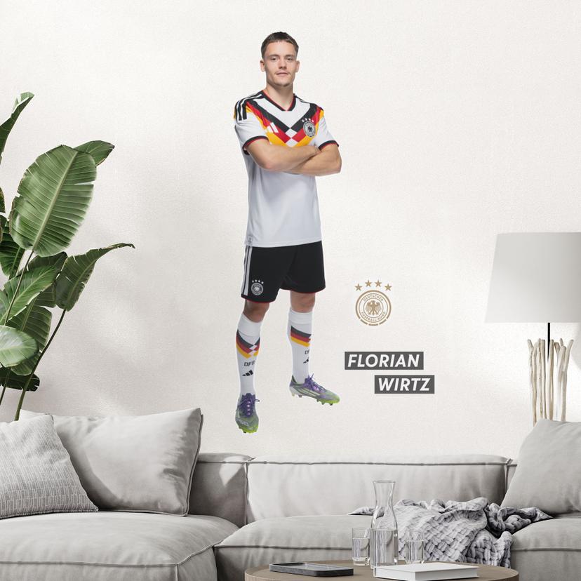 DFB Sticker WM 2026, Wandtattoo Florian Wirtz