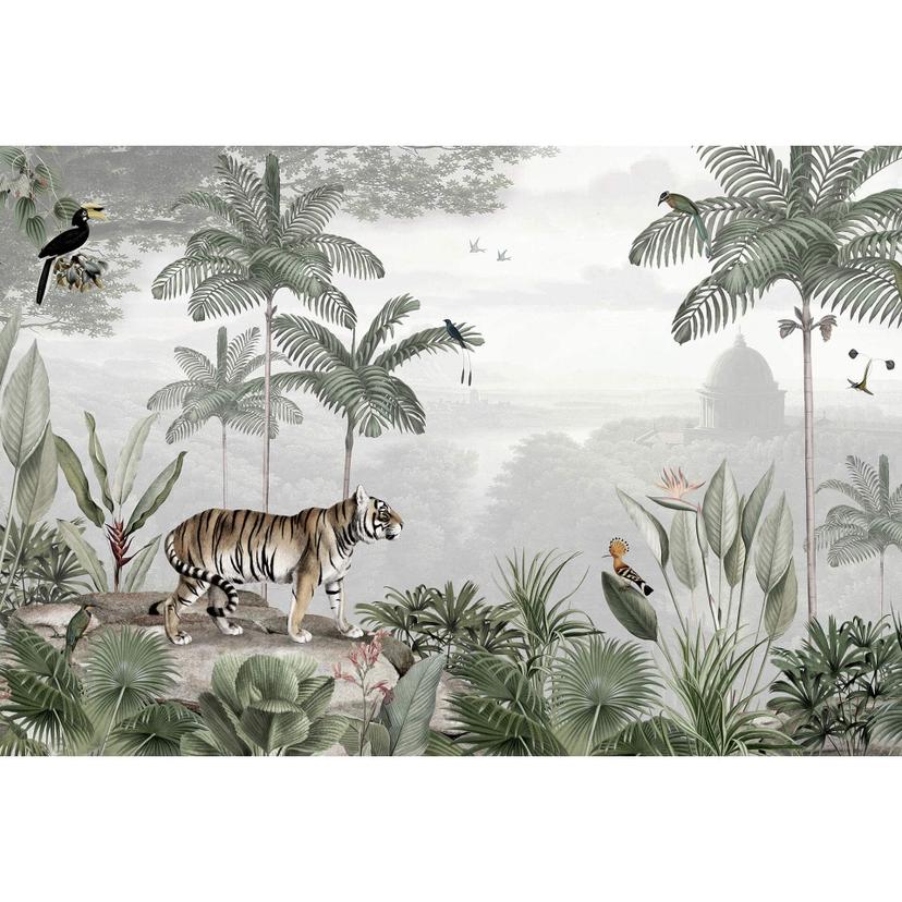 Papier peint photo Sir Edward - Tigres sous les tropiques