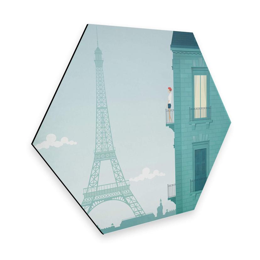 Hexagon Alu-Dibond - Henry Rivers - Paris