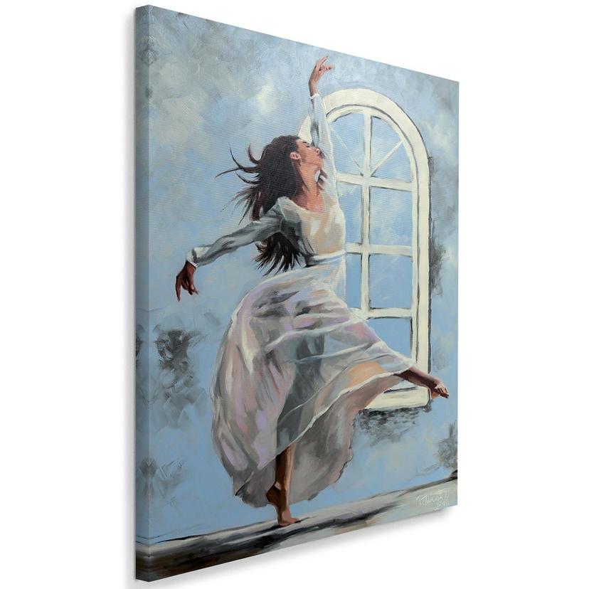 Tableau sur toile, danseur de ballerine