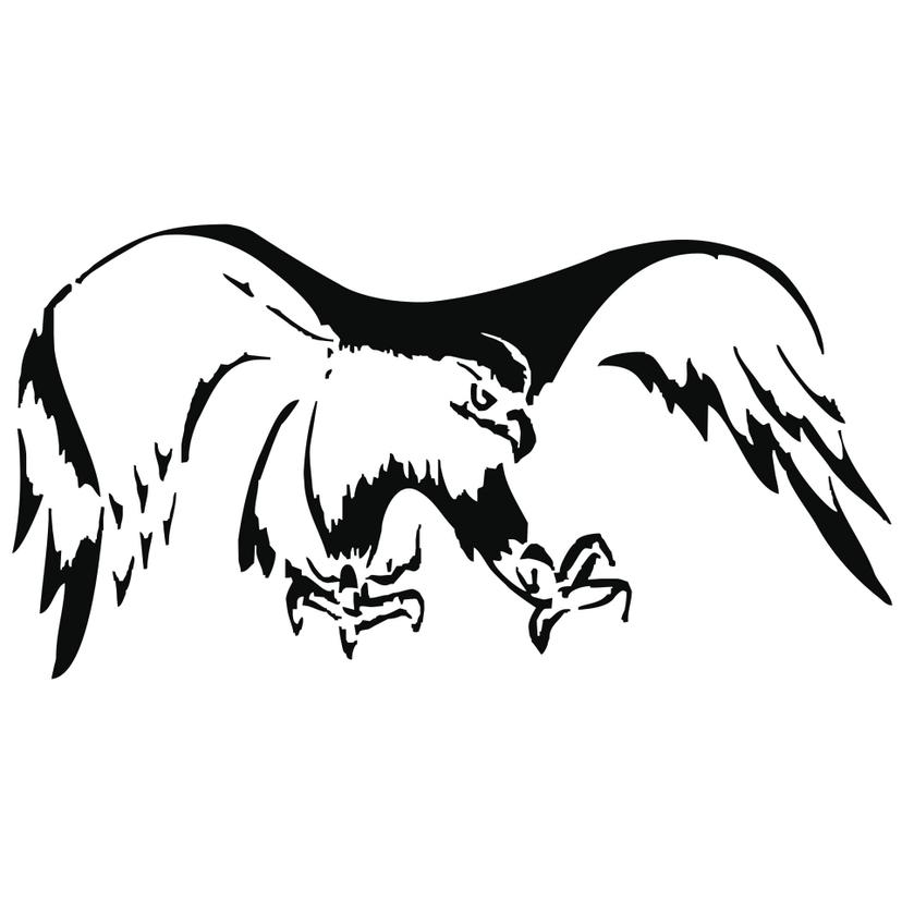 Adesivo murale - Aquila 2