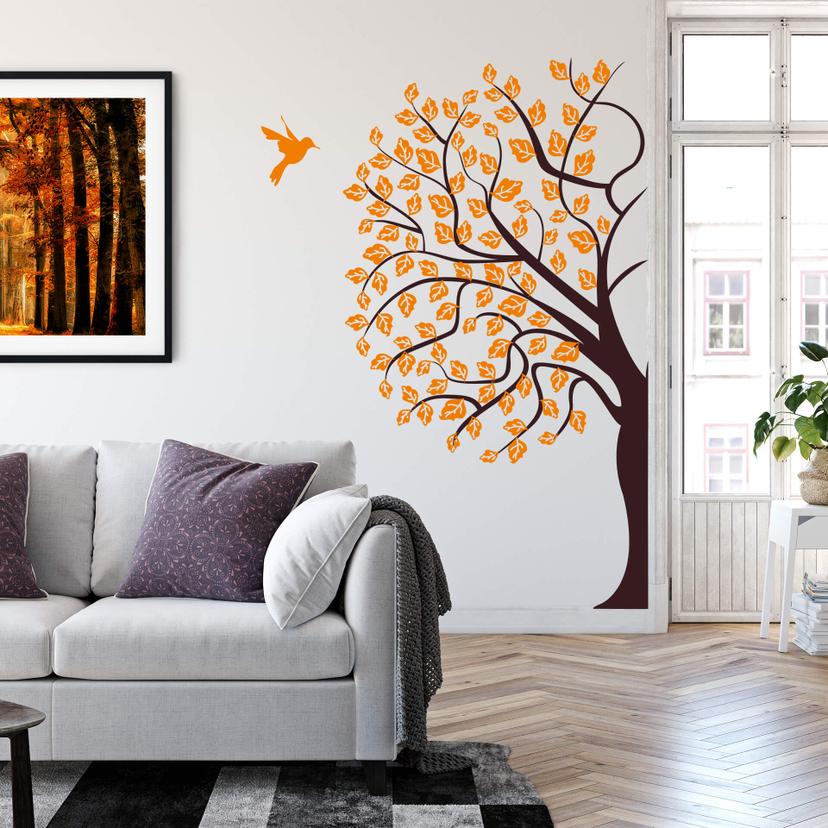 Adesivo murale - Albero 2 (a due colori)