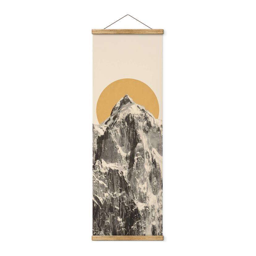 Tekstil plakat Bodart - Sun and Mountain