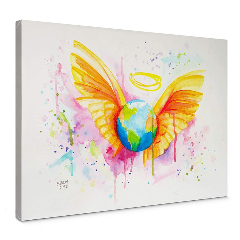 Lienzo Buttafly - Angel
