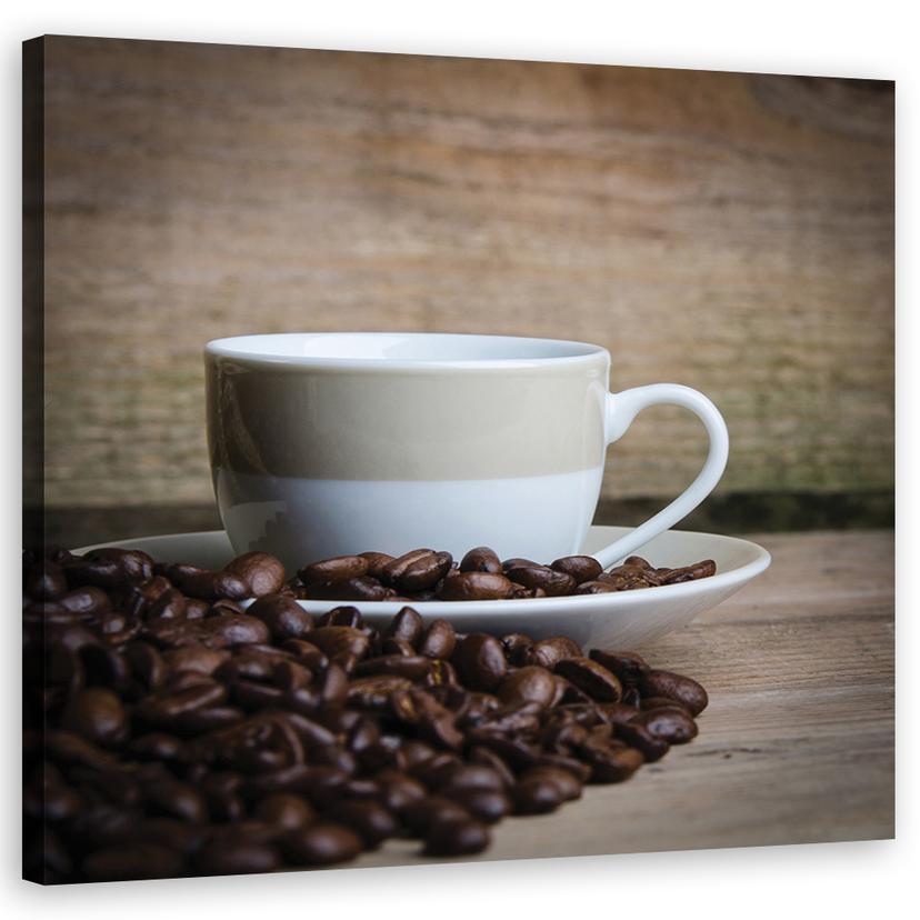 Tableau sur toile, tasse de café