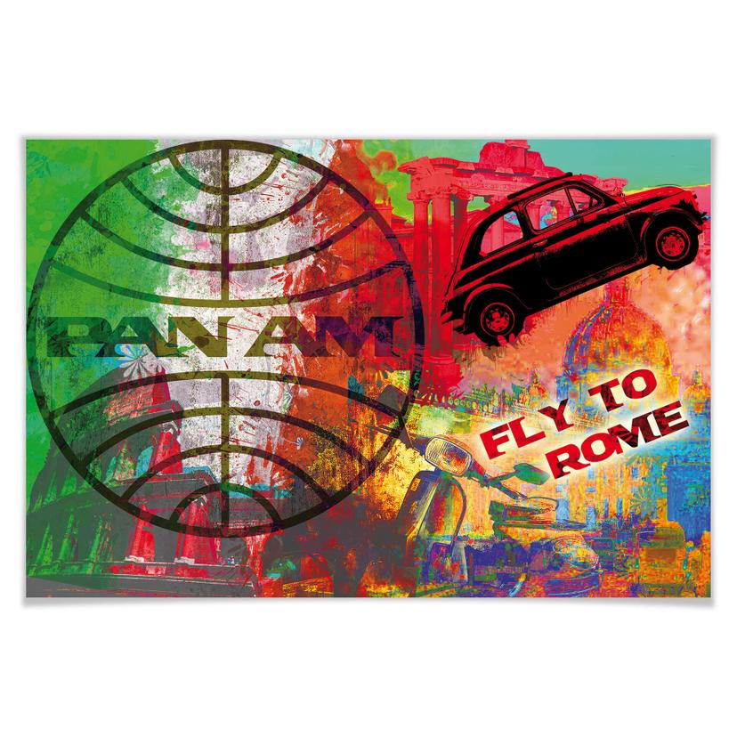 Poster Pan Am – Rome