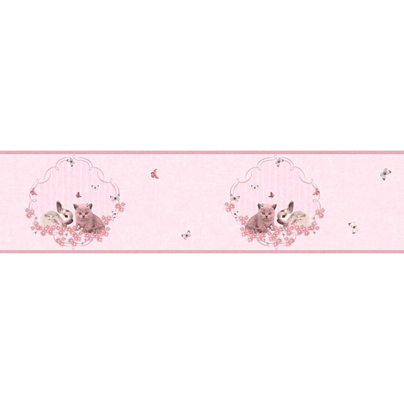 Bordo decorativo - Little Stars - Rosa