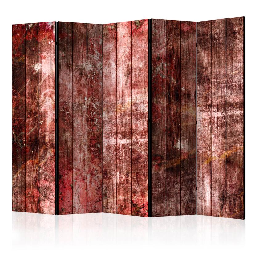 Divisorio per sala - Legno viola, 3 pezzi