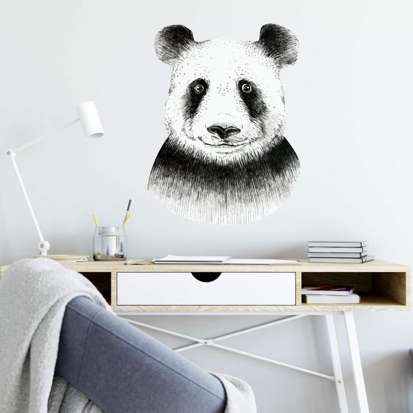 Sticker mural Kvilis - Panda