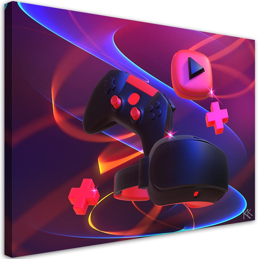 Canvasbillede, Sæt til gamer