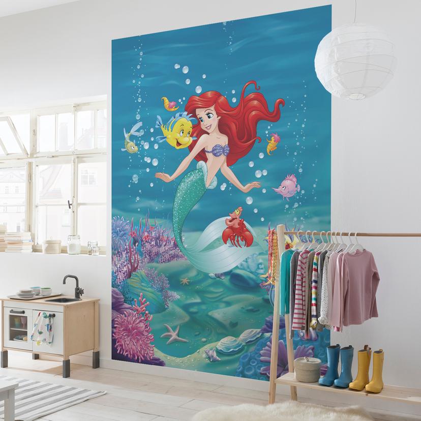 Fototapet Disney - Ariel synger