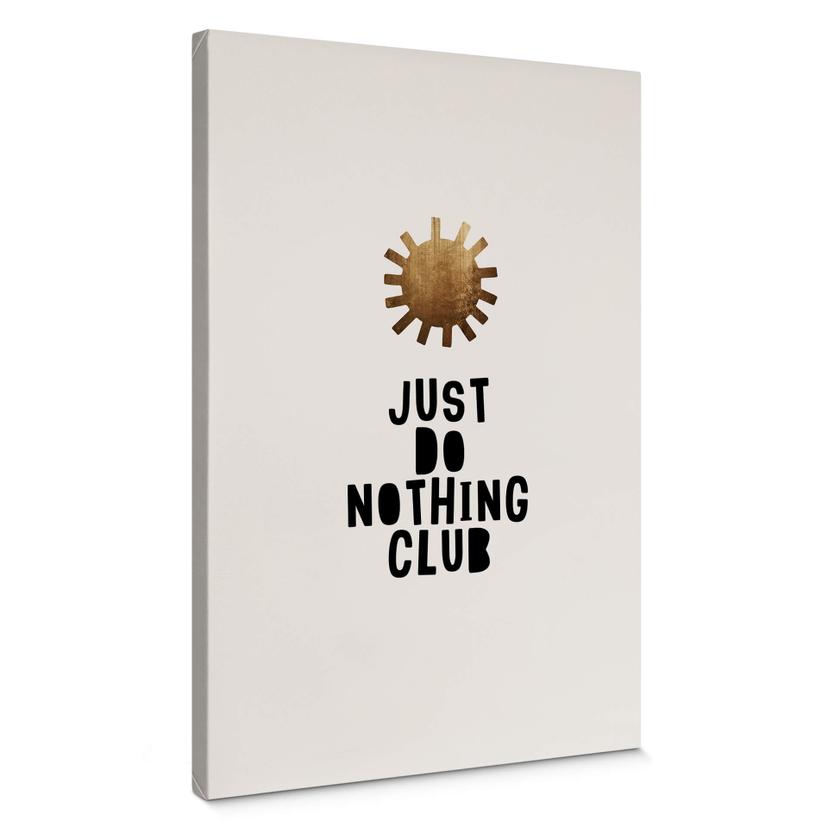 Lienzo Kubistika - Do Nothing Club