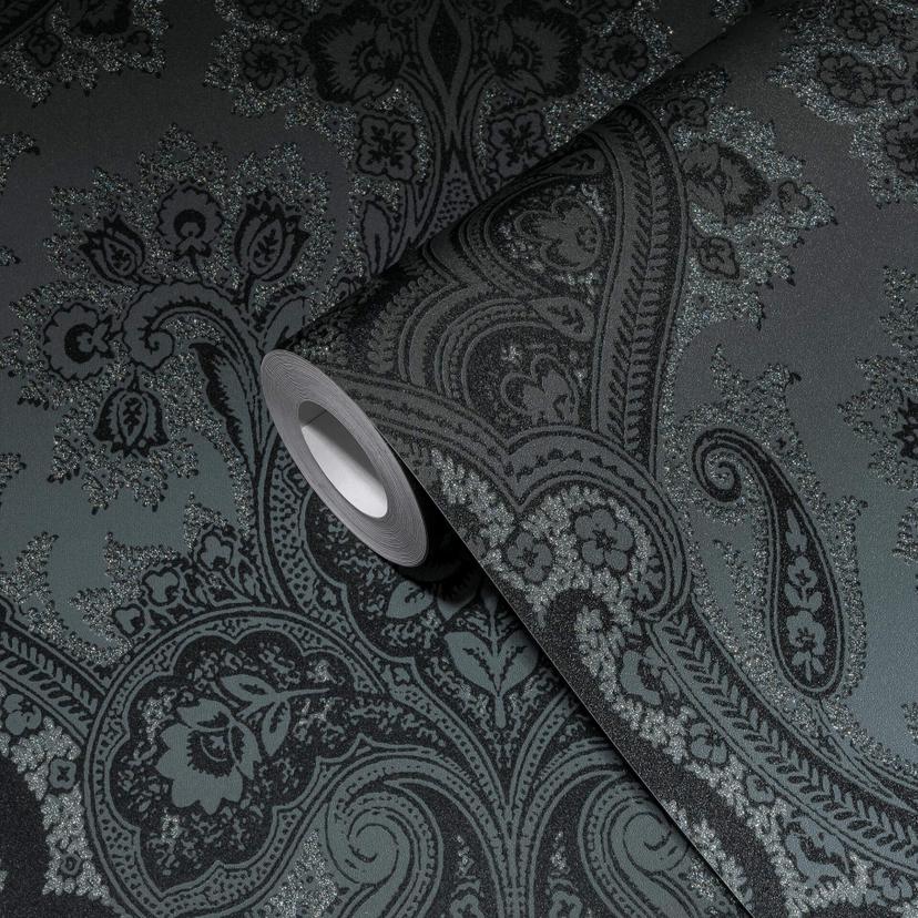 Livingwalls carta da parati Paisley My Home My Spa