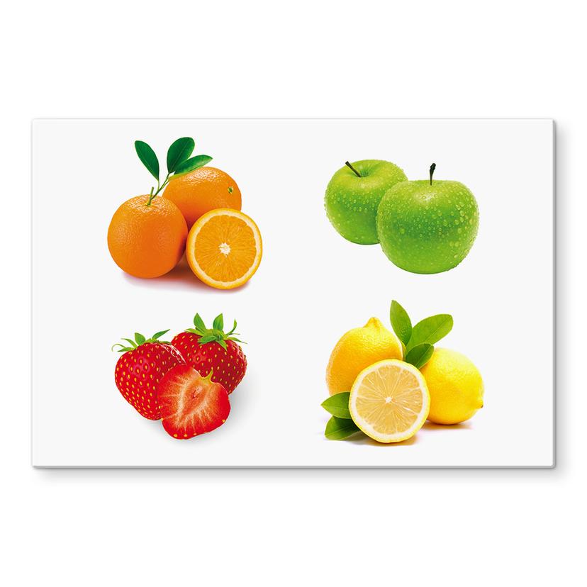 Pannello paraschizzi - Composizione di frutta