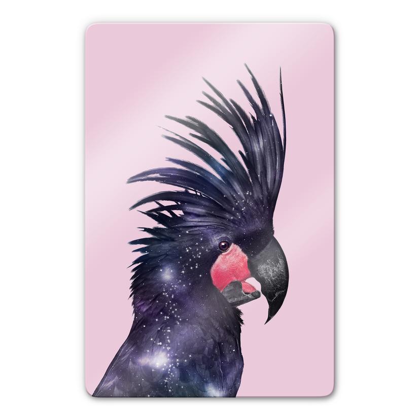Glasschilderij Loose - Galaxy Bird