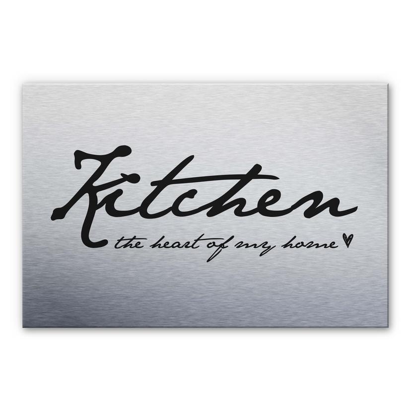 Crédence en alu-Dibond - Kitchen The heart of my home