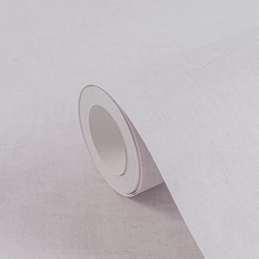 Papel pintado unicolor gris claro cuarto de niños - papel pintado monocromo moderno