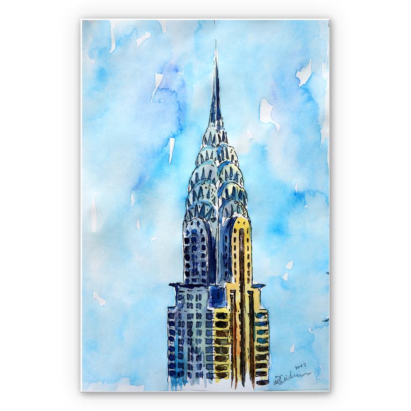 Tableau Forex - Bleichner - Chrysler Building in NYC