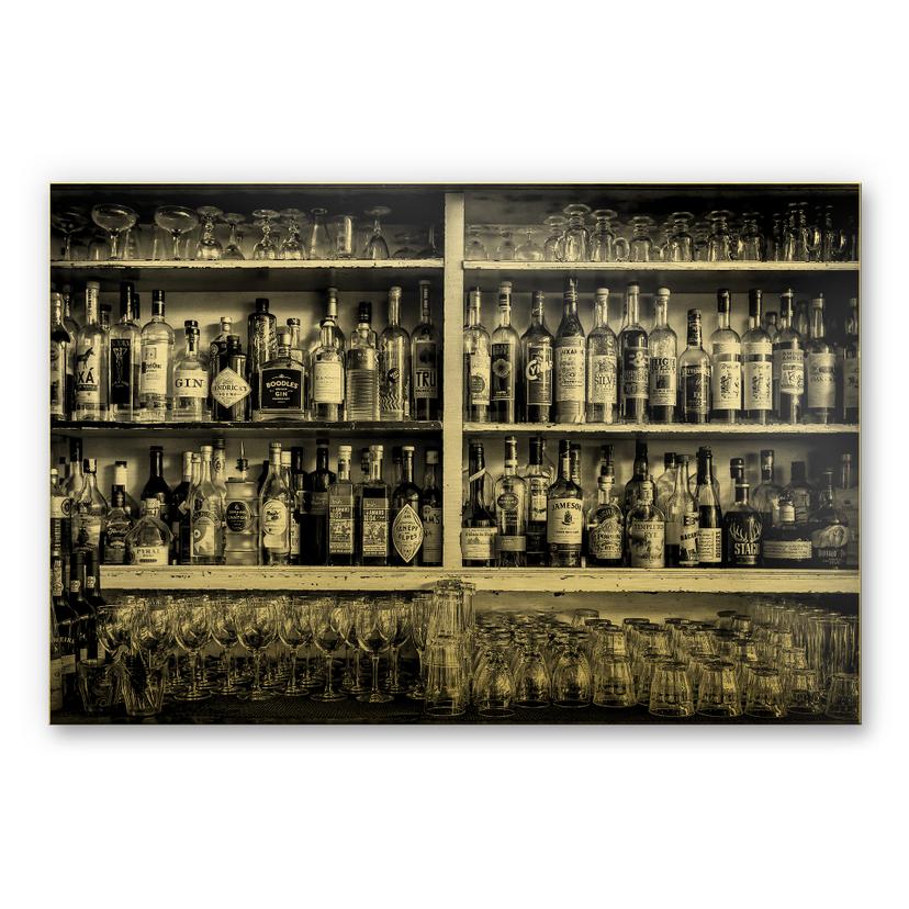 Alu-Dibond Goudeffect - Classic Bar