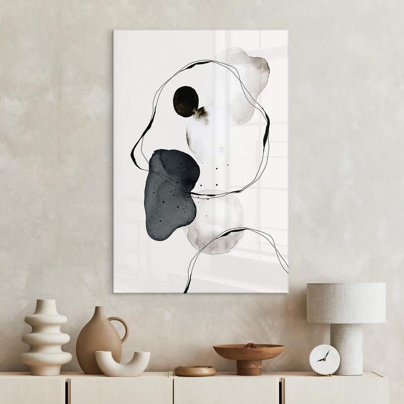 Tableau sur verre acrylique The Miuus Studio - Monde abstrait
