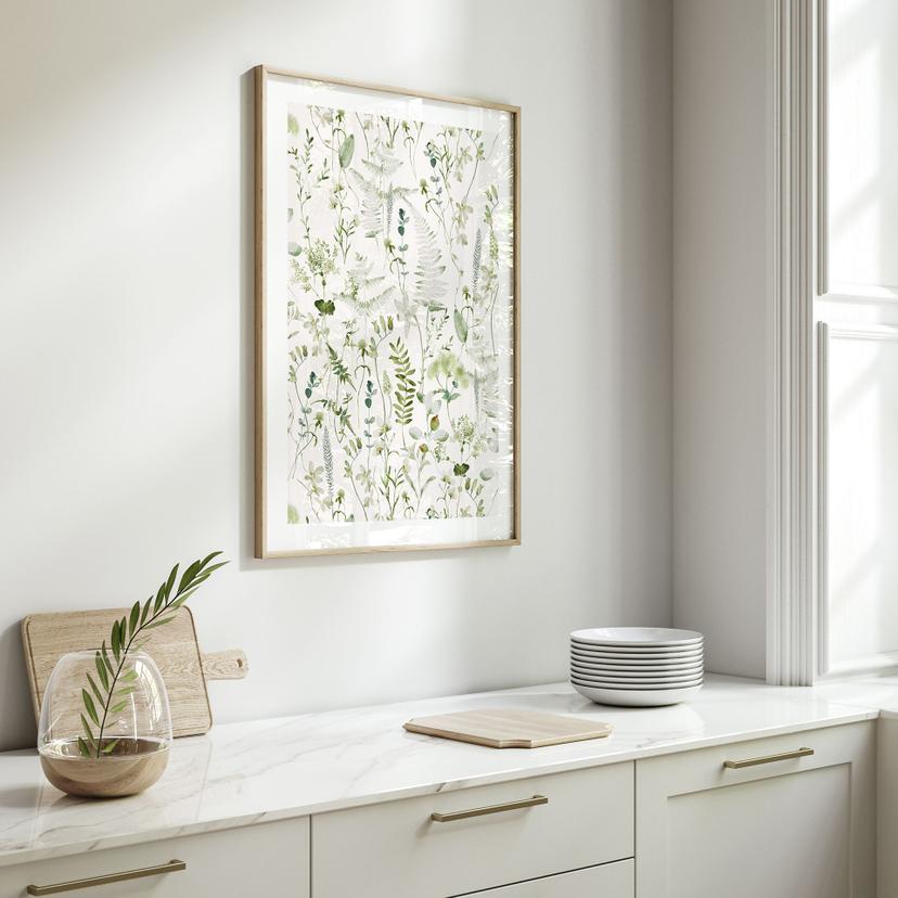 Poster med örter och vildblommor - UN Designs