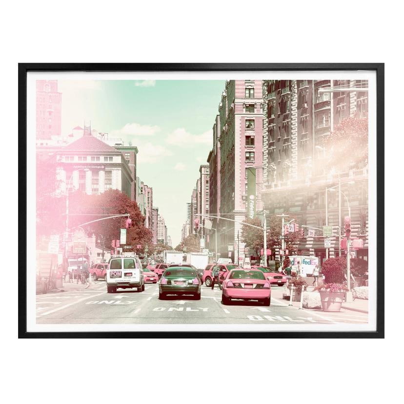 Póster Hugonnard - New York Pastel