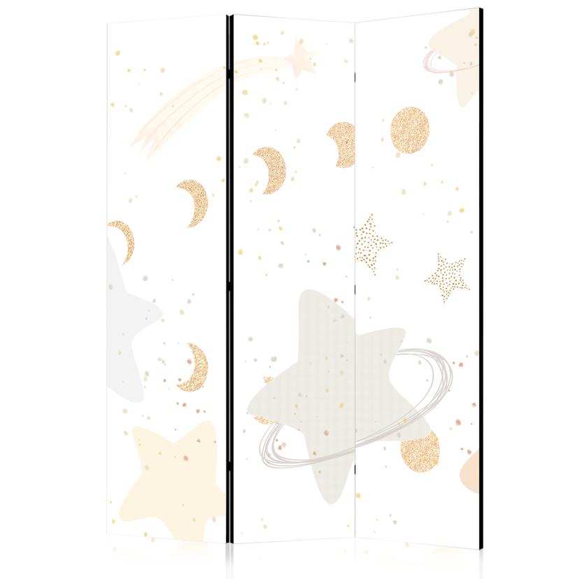 Paravent, Raumteiler freistehend, Trennwand - Fairy-Tale Galaxy