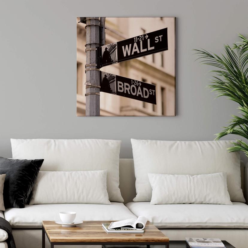Canvas Wall Street