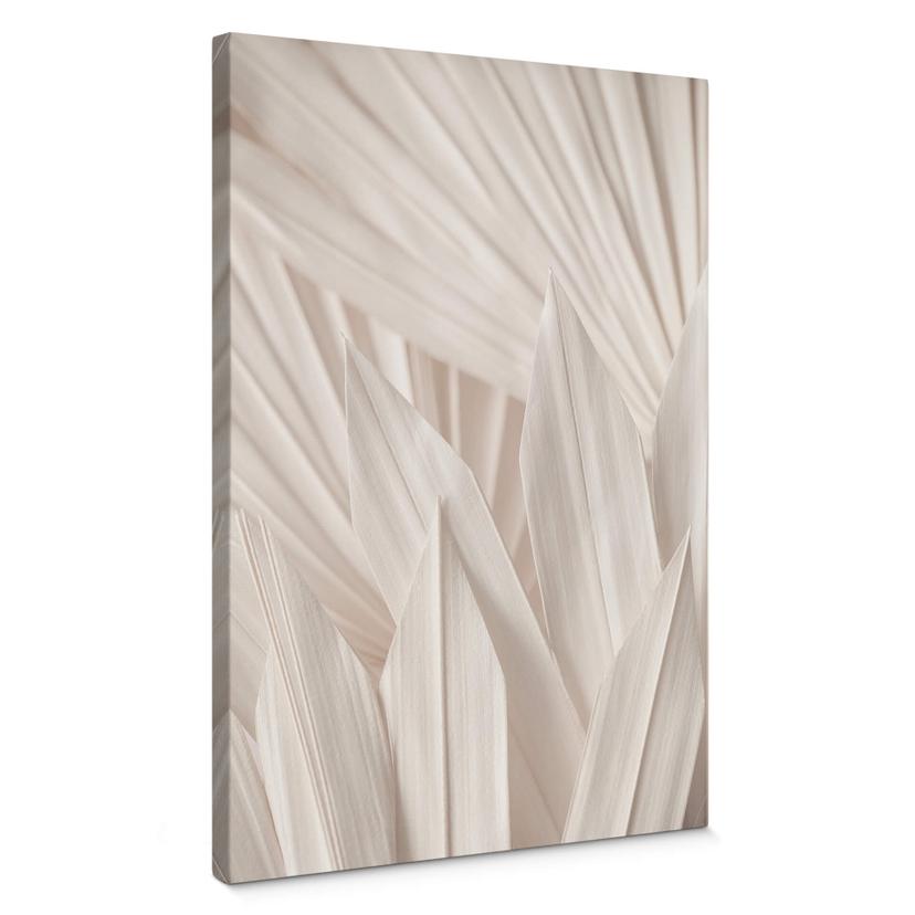 Lienzo 1X Estudio - Hojas de palmera brillantes