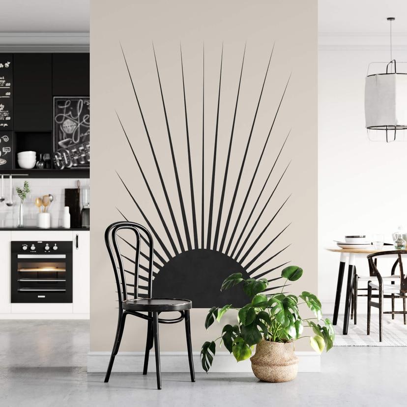 Fototapet Orara Studio - minimalistisk sol
