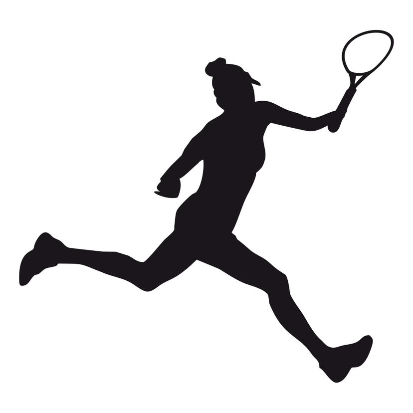 Adesivo murale - Tennis 02