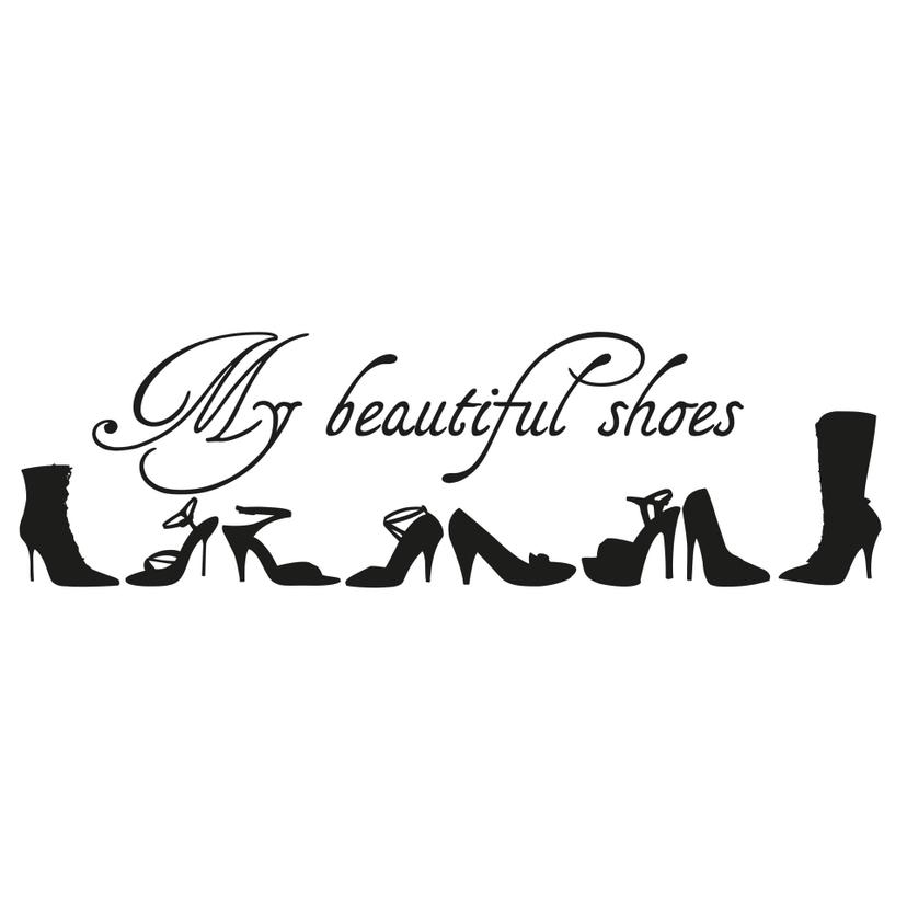 Adesivo murale - Le mie belle scarpe