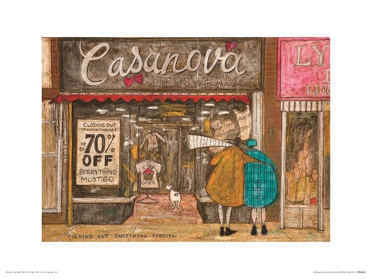 Plakat Sam Toft - Picking Out Something Special kunsttryk, Sam Toft (40 x 30 cm)