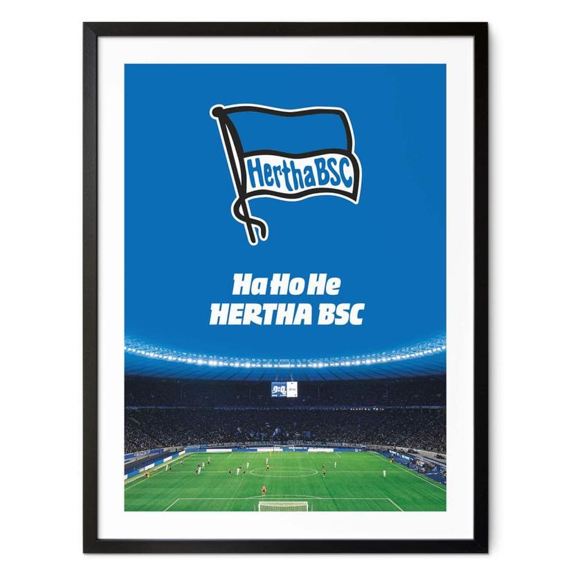 Poster Hertha BSC - HaHoHe