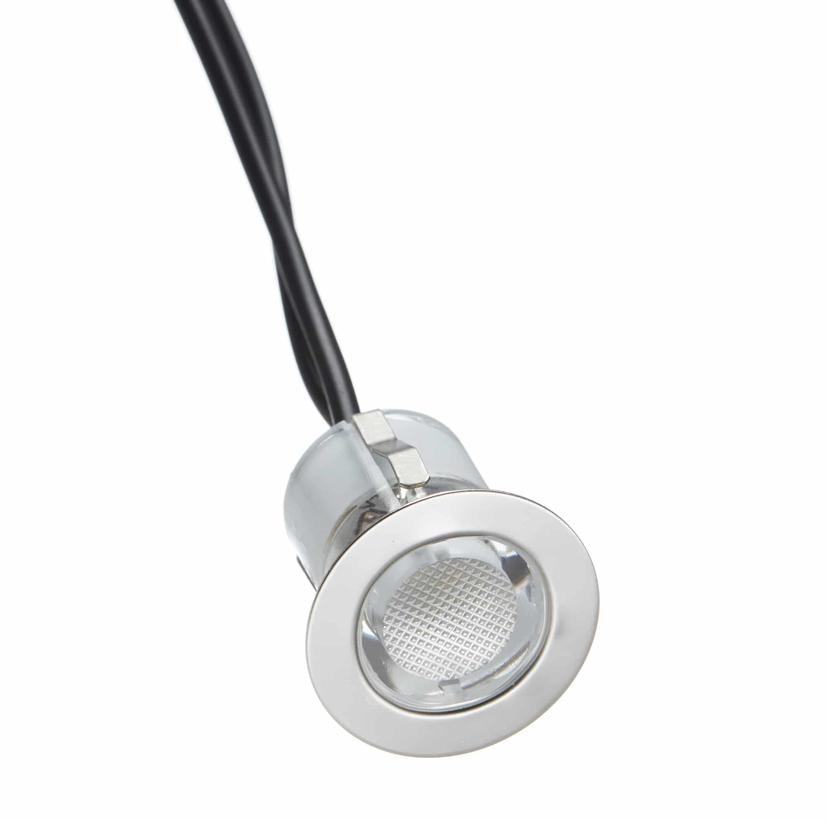 Einbauleuchtenset Ellie, metallic, 2,7 x 3 cm, Metall Deckenlampe, dimmbar