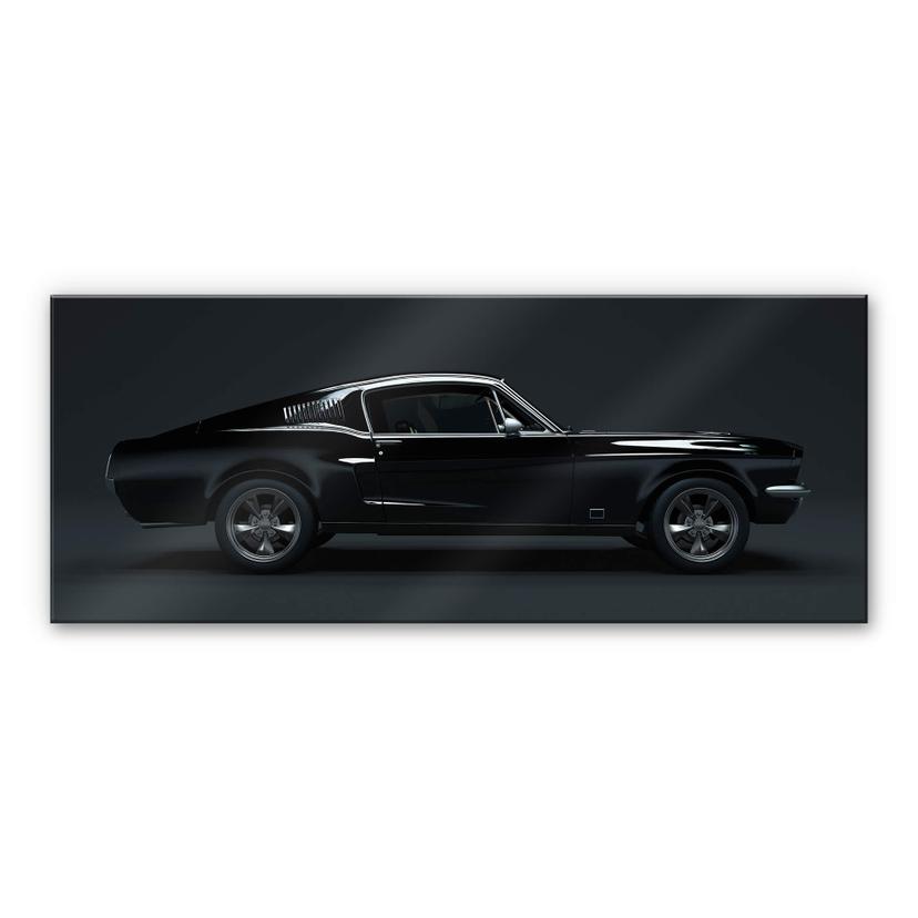 Akrylbillede - Muscle Car - Panorama