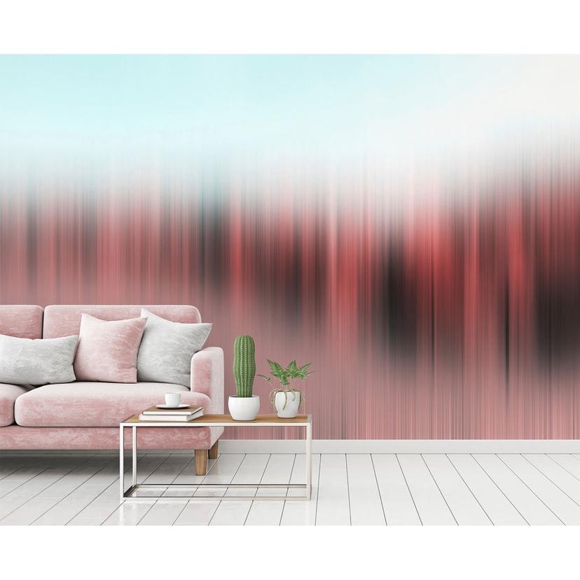 Architects Paper Papier peint photo Atelier 47 Diffused Tree Row forêt abstraite