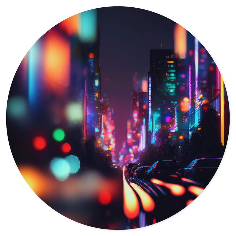 Muursticker Treechild - Night Out