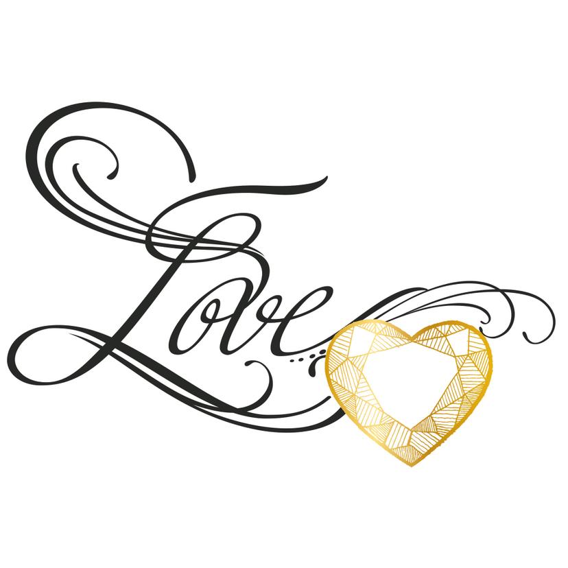 Fönsterbild LA Ink Love
